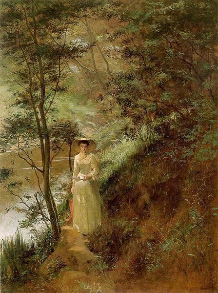 Frederick Mccubbin The Letter china oil painting image